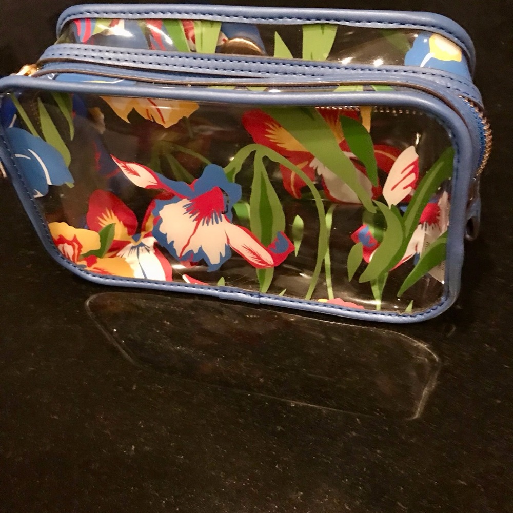 Tory Burch Floral Cosmetic Case